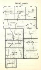 Dallas County, Lincoln, Sherman, Miller, Grant, Jasper, Benton, Wilson, Sheridan, Missouri State Atlas 1940c